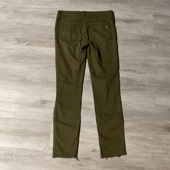 Rag and bone skinny hunter green jeans - Picture 5 of 5